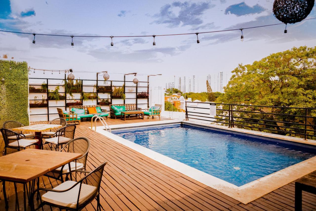 Nomads Hotel & Rooftop Pool קנקון מראה חיצוני תמונה